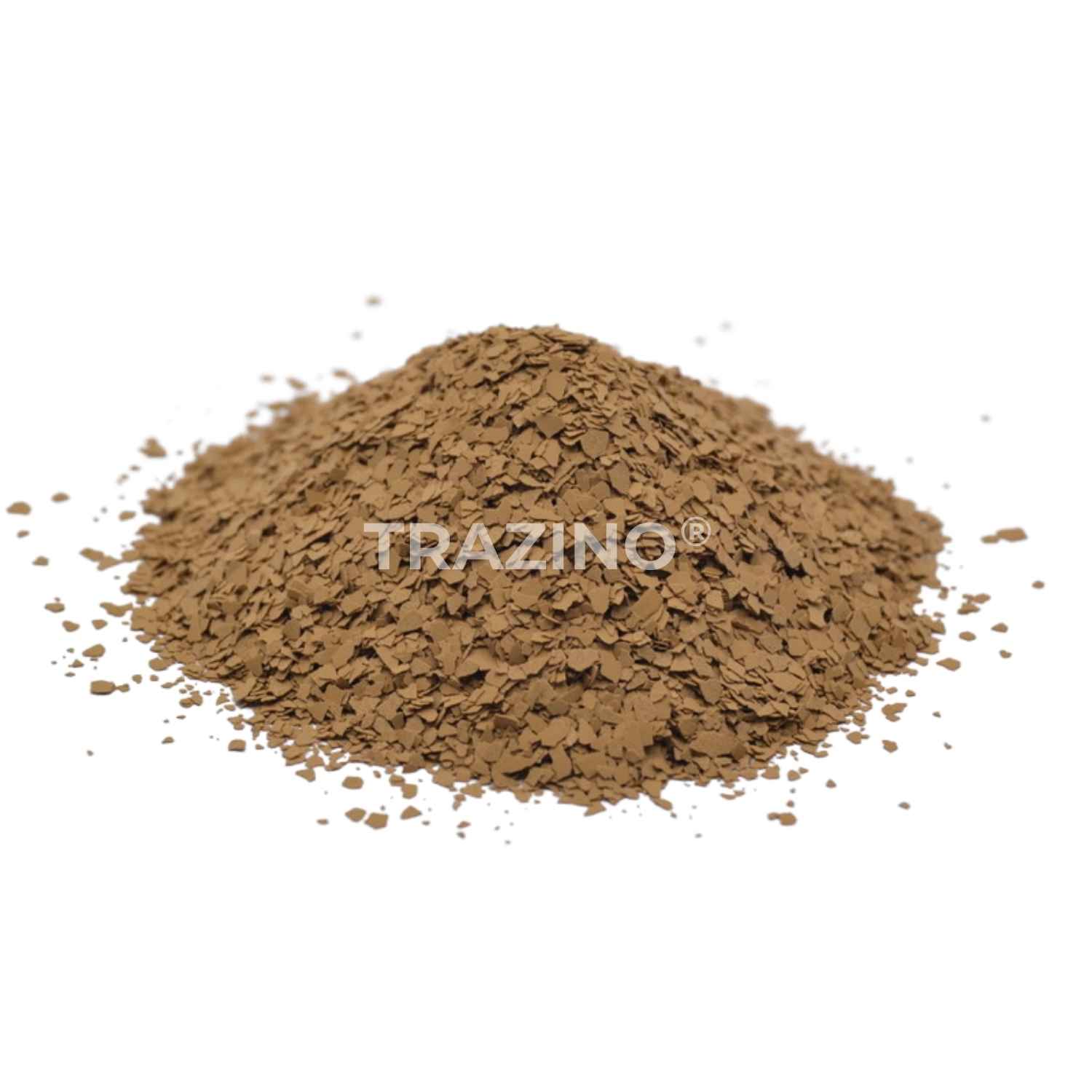 Trazino® Farbchips in Sandfarbe zum Einstreuen für Beschichtungen Trazino® Farbchips in Sandfarbe zum Einstreuen für Beschichtungen